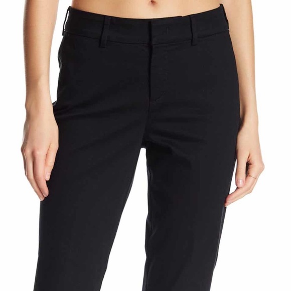 NYDJ Black Pants Women Stretch Ankle Work Trouser - Picture 2 of 4